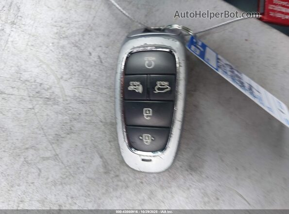 5NMS64AJXPH486137 2023 HYUNDAI SANTA FE Gray Առջևի վահանակի տեսք