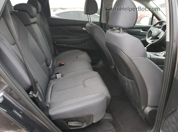 5NMS6DAJ0MH346898 2021 HYUNDAI SANTA Gray Rear seats view