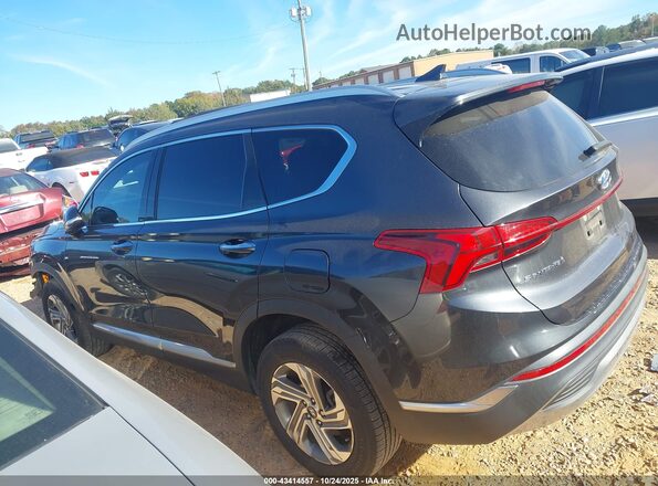 5NMS6DAJ0MH354368 2021 HYUNDAI SANTA FE Black Widok wnętrza 360 stopni