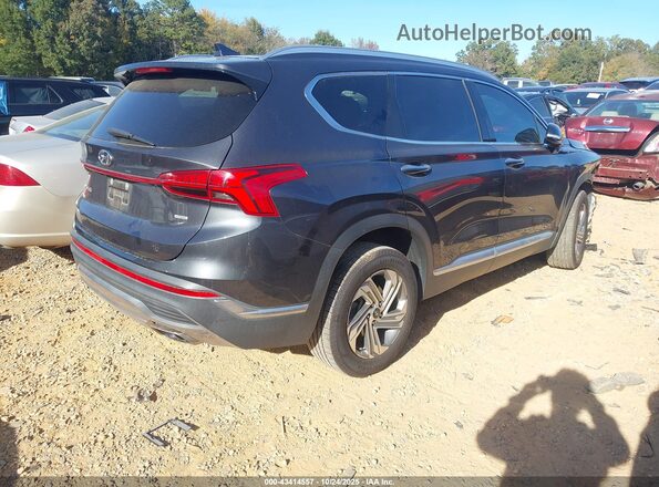 5NMS6DAJ0MH354368 2021 HYUNDAI SANTA FE Black Tył prawy