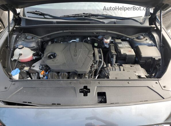 5NMS6DAJ2MH329097 2021 HYUNDAI SANTA Black ძრავის განყოფილების ხედი