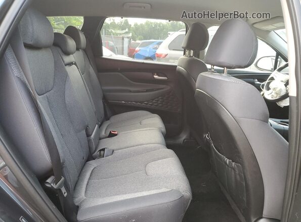 5NMS6DAJ2MH329097 2021 HYUNDAI SANTA Black უკანა სალონის ხედი