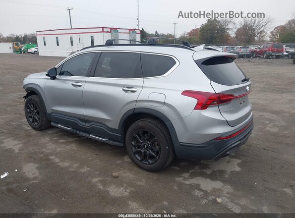 5NMS6DAJ2NH426821 2022 HYUNDAI SANTA FE Silver Trasero izquierdo