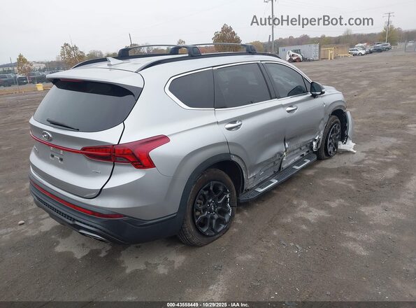 5NMS6DAJ2NH426821 2022 HYUNDAI SANTA FE Silver Trasero derecho