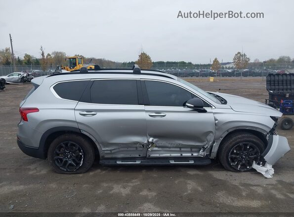 5NMS6DAJ2NH426821 2022 HYUNDAI SANTA FE Silver Vista interior trasera