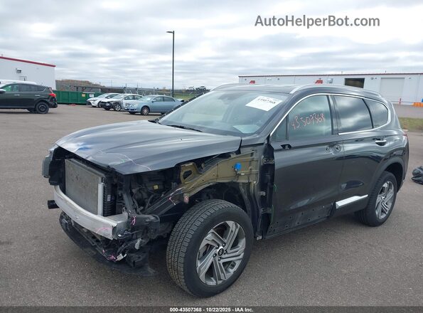 5NMS6DAJ3MH342165 2021 HYUNDAI SANTA FE Gray Widok z przodu