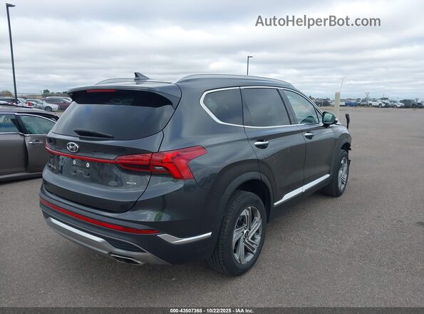 5NMS6DAJ3MH342165 2021 HYUNDAI SANTA FE Gray Tył prawy