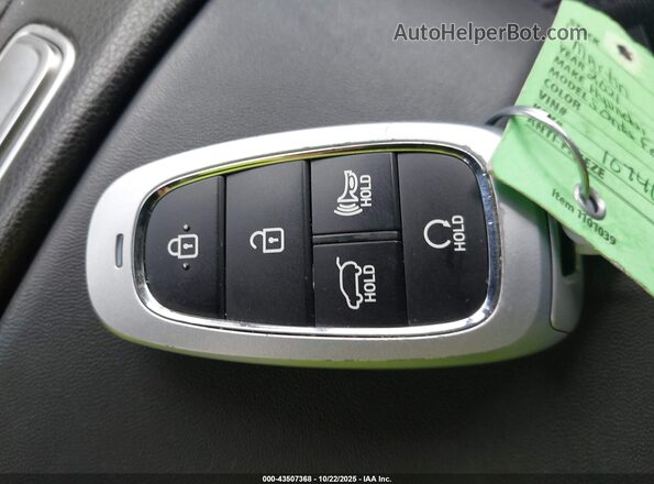 5NMS6DAJ3MH342165 2021 HYUNDAI SANTA FE Gray Widok deski rozdzielczej