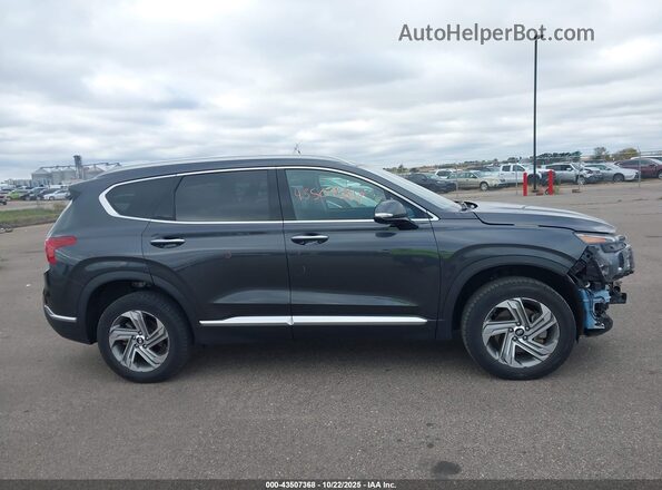 5NMS6DAJ3MH342165 2021 HYUNDAI SANTA FE Gray Widok wnętrza z tyłu