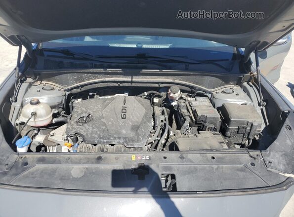 5NMS6DAJ5MH352647 2021 HYUNDAI SANTA Gray Engine compartment view