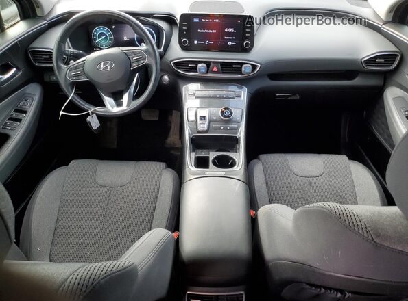 5NMS6DAJ7MH317401 2021 HYUNDAI SANTA Blue Vista del salpicadero