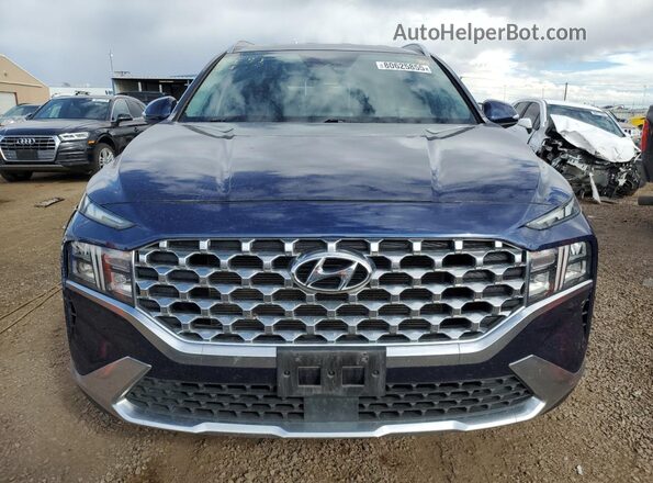 5NMS6DAJ7MH317401 2021 HYUNDAI SANTA Blue Vista frontal