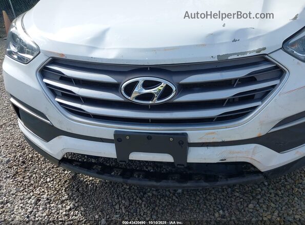 5NMZTDLB2JH085590 2018 HYUNDAI SANTA FE SPORT White 