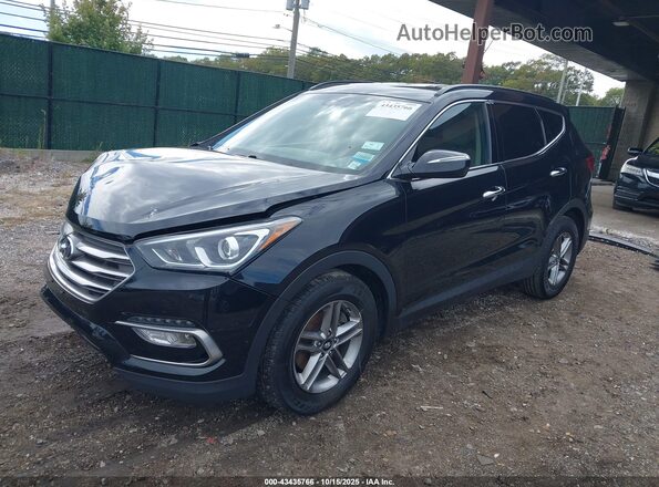 5NMZU3LB4HH018166 2017 HYUNDAI SANTA FE SPORT Black 