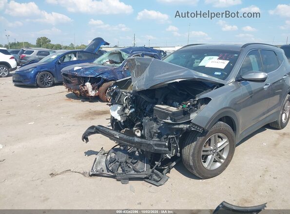 5NMZUDLB1JH065408 2018 HYUNDAI SANTA FE SPORT Серый 