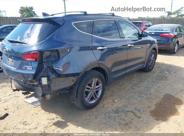 5NMZUDLBXJH059736 2018 HYUNDAI SANTA FE SPORT Blue 