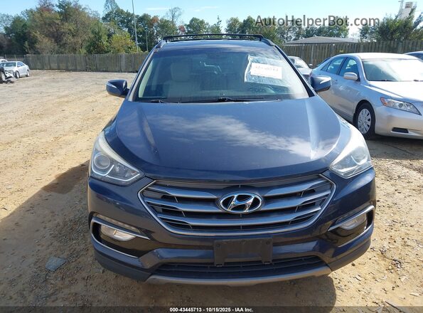 5NMZUDLBXJH059736 2018 HYUNDAI SANTA FE SPORT Blue 
