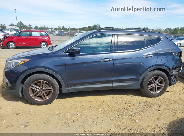 5NMZUDLBXJH059736 2018 HYUNDAI SANTA FE SPORT Blue 