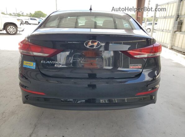5NPD74LF1JH311865 2018 HYUNDAI ELANTRA Черный 