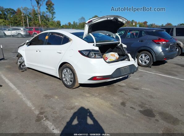 5NPD74LF1LH543563 2020 HYUNDAI ELANTRA White Rear left