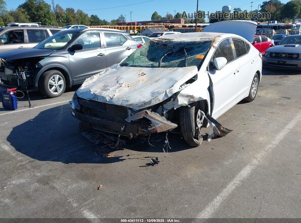 5NPD74LF1LH543563 2020 HYUNDAI ELANTRA White Front left