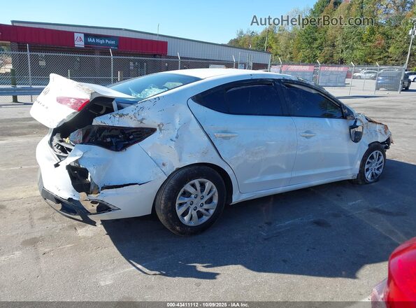 5NPD74LF1LH543563 2020 HYUNDAI ELANTRA White 