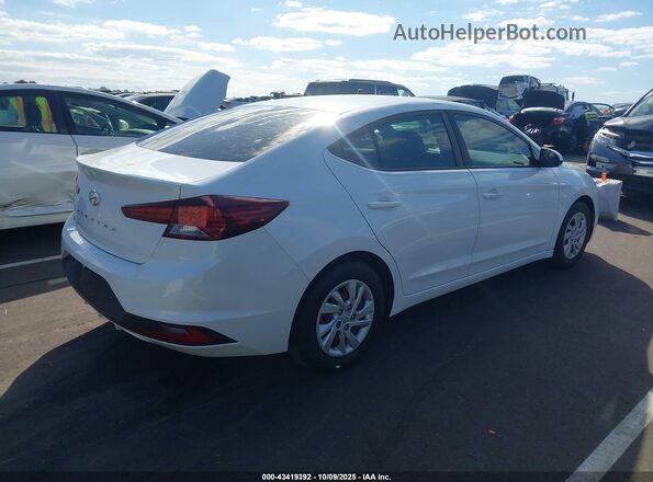 5NPD74LF1LH557138 2020 HYUNDAI ELANTRA White Задня права чверть