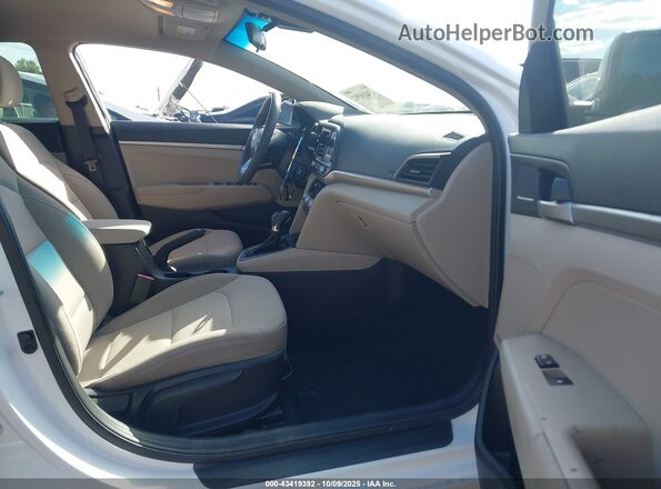 5NPD74LF1LH557138 2020 HYUNDAI ELANTRA White Вид салону спереду