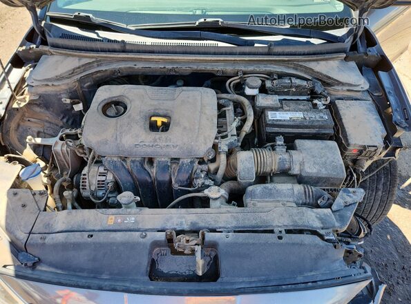 5NPD74LF3LH503887 2020 HYUNDAI ELANTRA Charcoal Vista interior trasera