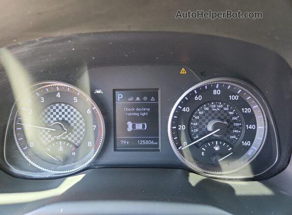 5NPD74LF3LH503887 2020 HYUNDAI ELANTRA Charcoal Vista del cuadro de instrumentos