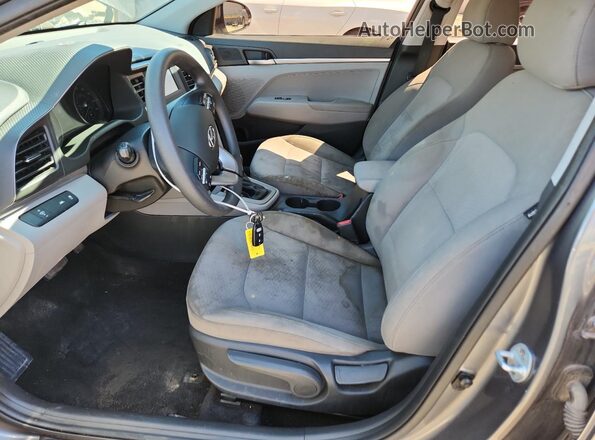 5NPD74LF3LH503887 2020 HYUNDAI ELANTRA Charcoal Vista interior delantera