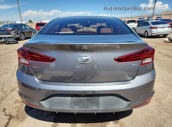5NPD74LF3LH503887 2020 HYUNDAI ELANTRA Charcoal Vista trasera