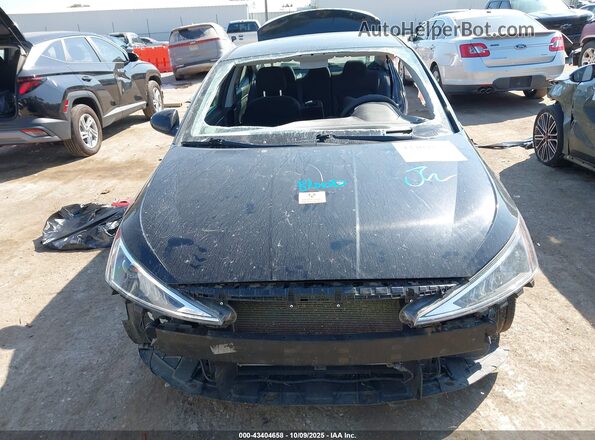 5NPD74LF3LH555830 2020 HYUNDAI ELANTRA Black Սալոնի հետևի տեսք
