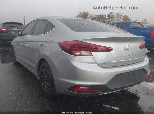 5NPD74LF3LH621115 2020 HYUNDAI ELANTRA Silver Trasero izquierdo