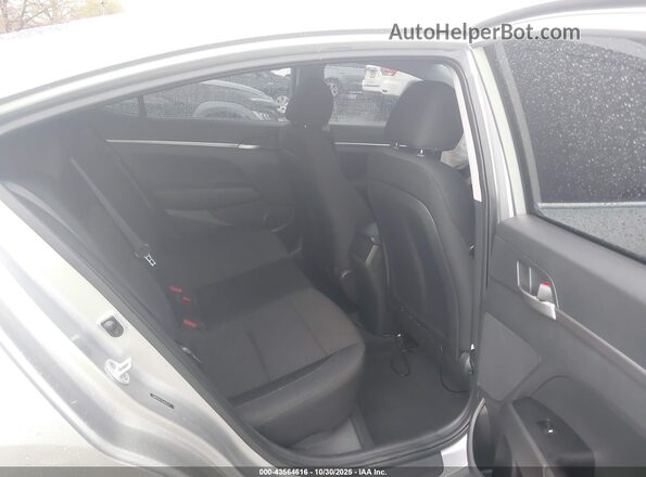5NPD74LF3LH621115 2020 HYUNDAI ELANTRA Silver Vista de la etiqueta del VIN
