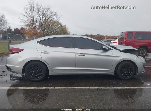 5NPD74LF3LH621115 2020 HYUNDAI ELANTRA Silver Vista interior trasera