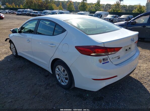 5NPD74LF4JH290784 2018 HYUNDAI ELANTRA Белый 