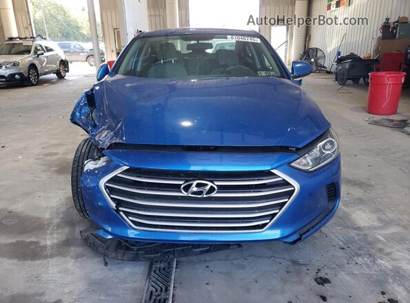 5NPD74LF4JH350790 2018 HYUNDAI ELANTRA Синий 