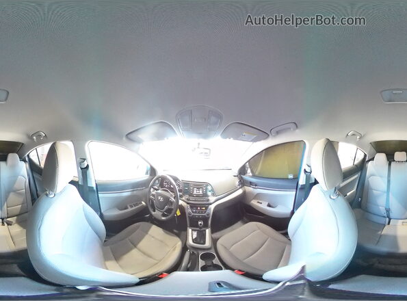 5NPD74LF4JH350790 2018 HYUNDAI ELANTRA Синий 