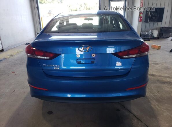 5NPD74LF4JH350790 2018 HYUNDAI ELANTRA Синий 