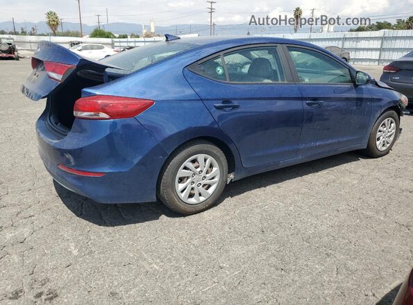 5NPD74LF5JH377674 2018 HYUNDAI ELANTRA Blue Հետևի աջ