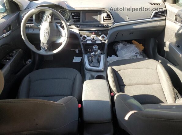 5NPD74LF5KH491000 2019 HYUNDAI ELANTRA Silver Dashboard view