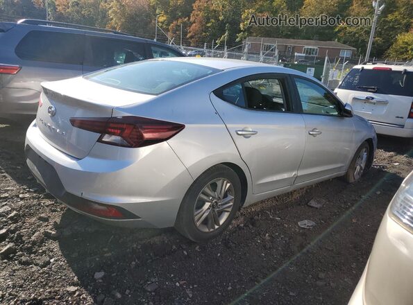 5NPD74LF5KH491000 2019 HYUNDAI ELANTRA Silver Rear right
