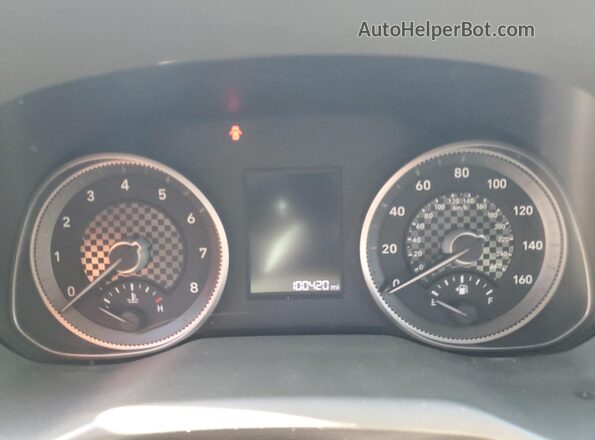5NPD74LF5KH491000 2019 HYUNDAI ELANTRA Silver Instrument cluster view