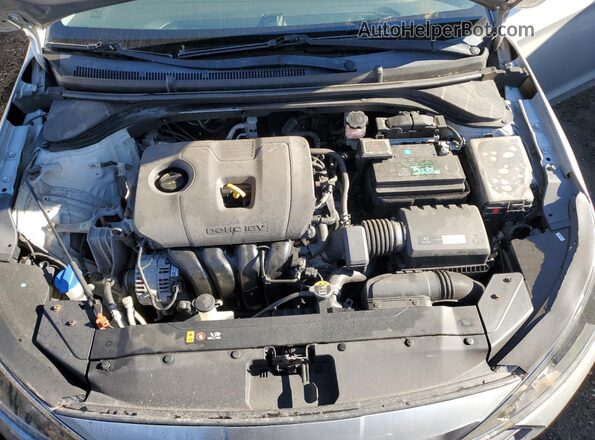 5NPD74LF5KH491000 2019 HYUNDAI ELANTRA Silver Rear interior view