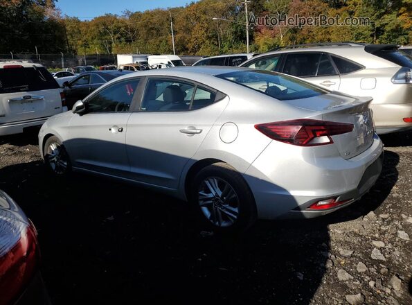 5NPD74LF5KH491000 2019 HYUNDAI ELANTRA Silver Rear left