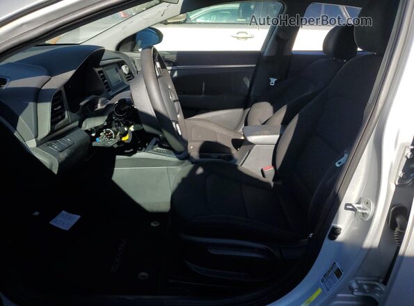 5NPD74LF5KH491000 2019 HYUNDAI ELANTRA Silver Front interior view