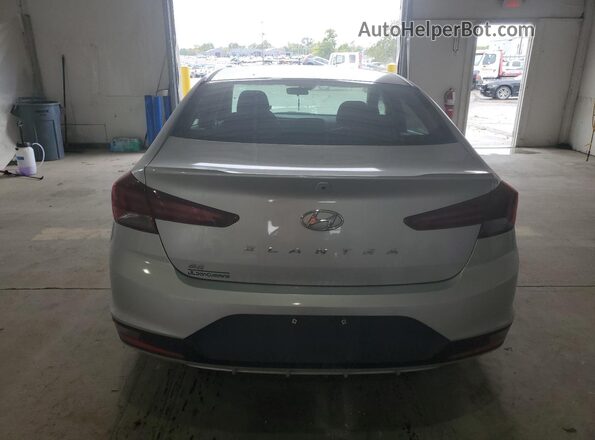 5NPD74LF5LH504295 2020 HYUNDAI ELANTRA Silver უკანა ხედი