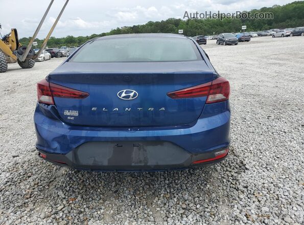 5NPD74LF6LH590166 2020 HYUNDAI ELANTRA Синий Вид сзади