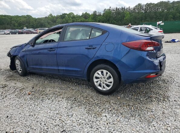5NPD74LF6LH590166 2020 HYUNDAI ELANTRA Синий Задняя левая четверть